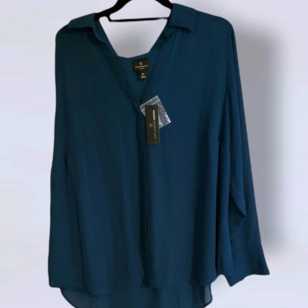 Nwt Worthington plus size blouse 2xl
